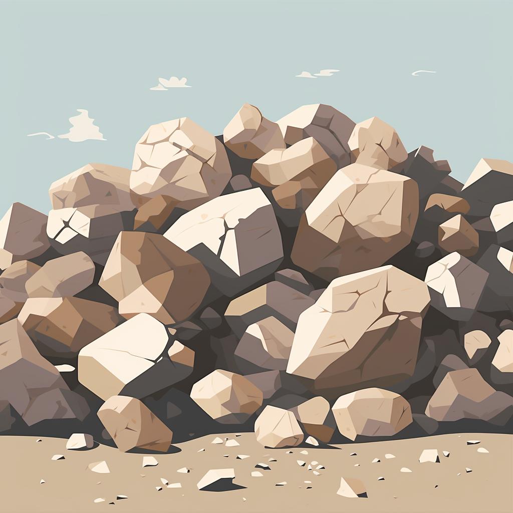 Image of cleaned rocks ready for tumbling