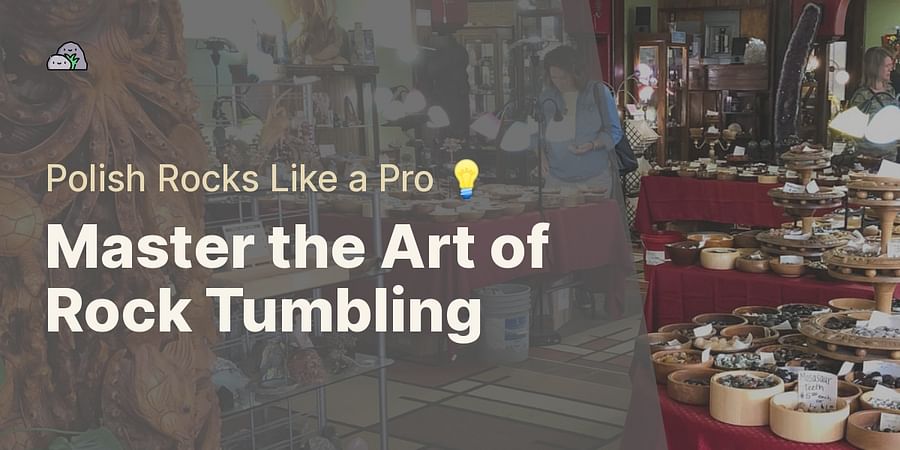 Master the Art of Rock Tumbling - Polish Rocks Like a Pro π‘